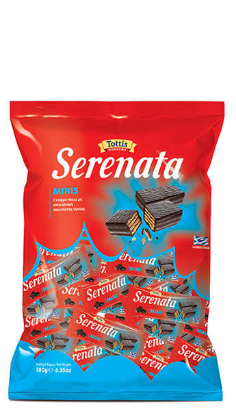 Вафла Шоколад Серената Минис 180гр
